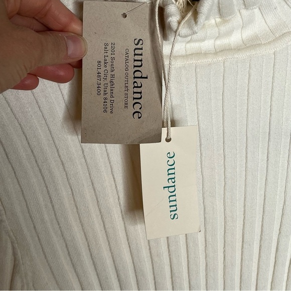 NWT Sundance Ribbed Knit Legends Turtleneck Petite Small - Picture 10 of 10